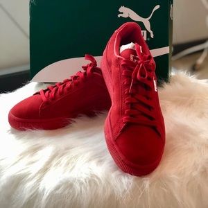 Red Suede Classic Mono ReptilePuma Shoe